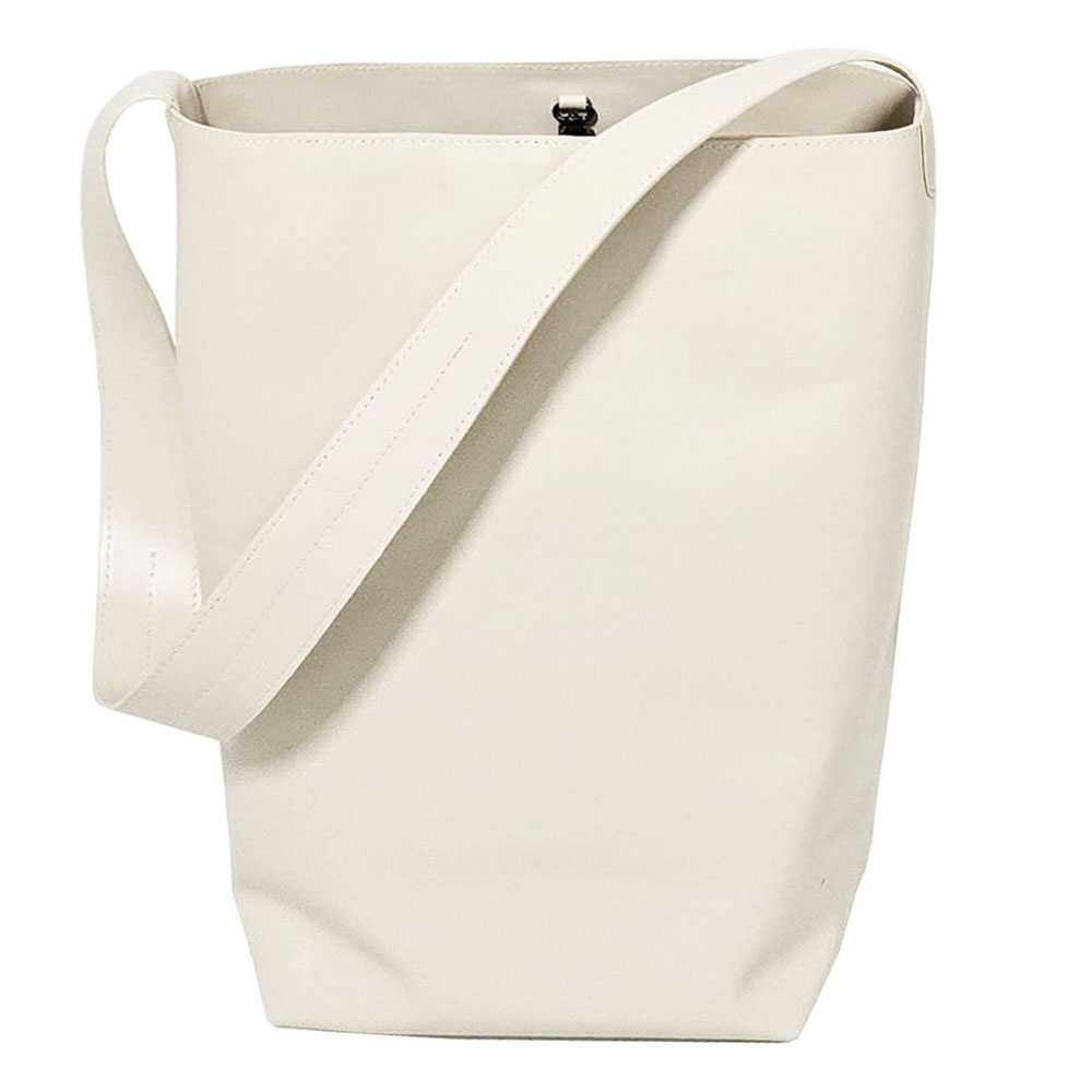 (XL)Leather Bag / Ecru