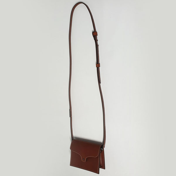 Leather Mini Bag M / Brown